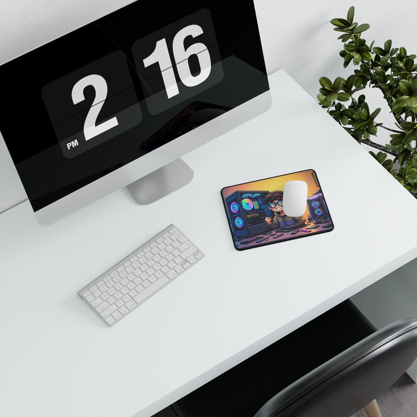 Perfect Gift for Your PC Enthusiast ,Non-Slip Gaming Mouse Pad with Fun Gamer Design, Perfect Gift for Gamers, Game Room Decor, PC Accessory