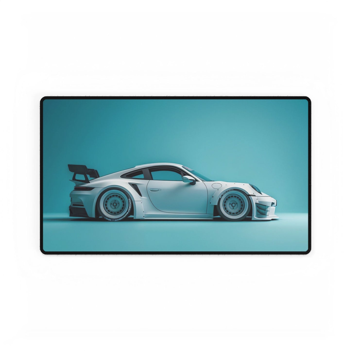 Blue Tuned Porsche 911 GT3 Desk Mat | Racing Car Mouse Pad