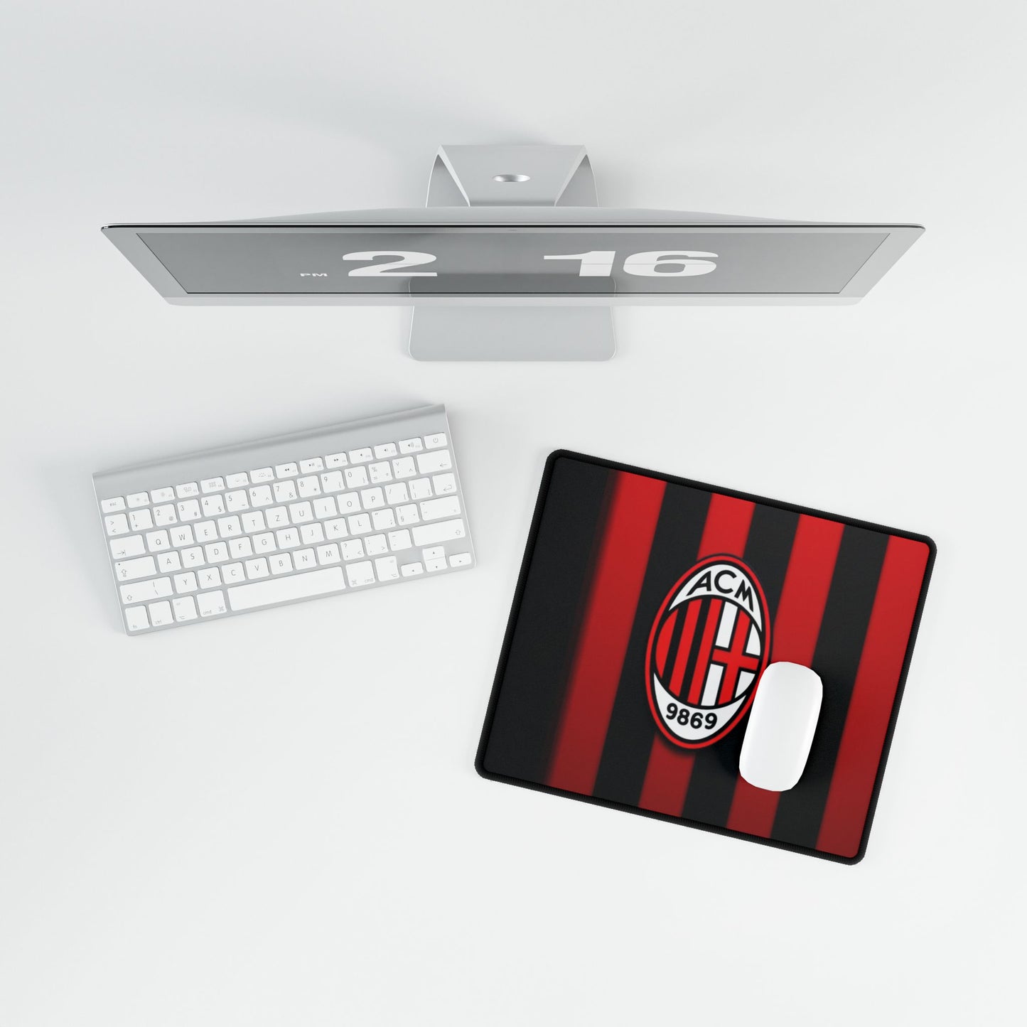 AC Milan Desk Mat - Gaming, Work, Office Decor, Fan Merchandise, Desk Accessories