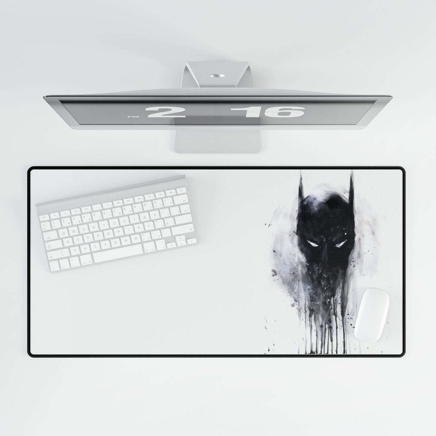 Batman-Inspired Desk Mats for Superhero Fans, Unique Office Decor, Gaming Setup, Stylish Workspace Accessories, Gift for Comic Lovers