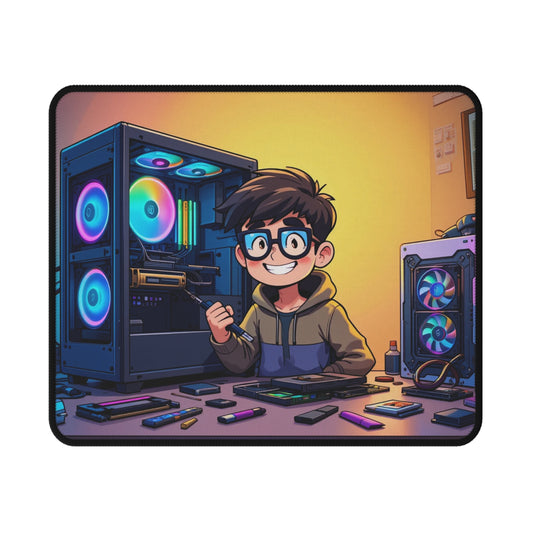 Perfect Gift for Your PC Enthusiast ,Non-Slip Gaming Mouse Pad with Fun Gamer Design, Perfect Gift for Gamers, Game Room Decor, PC Accessory