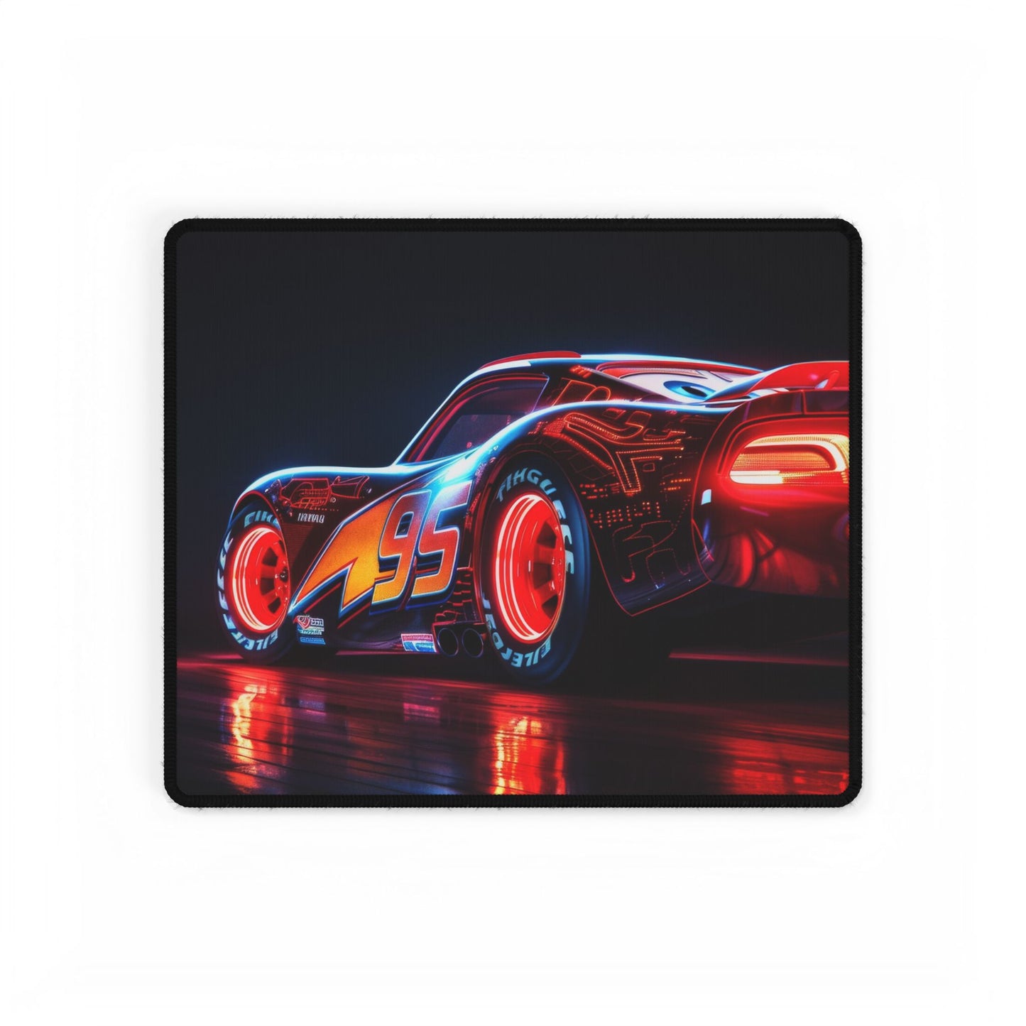 Ka-Chow 95, Vibrant Racing Car Desk Mats for Gamers, Gaming Accessories, Gift for Speed Enthusiasts, Kids Room Decoration