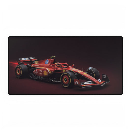 Formula 1 Ferrari Car  Mat — Luxury Racing Beast Design