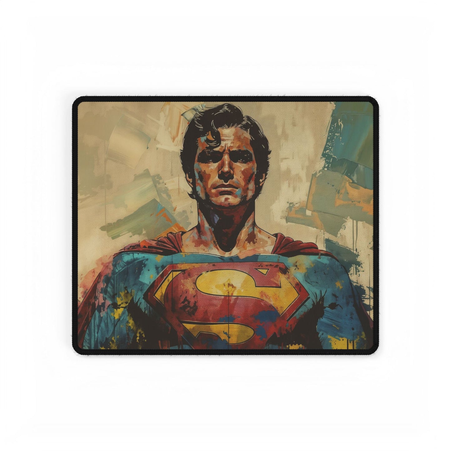 Superman Desk Mat, Gaming Mouse Pad, Office Decor, Unique Gift for Him, Desk Accessories