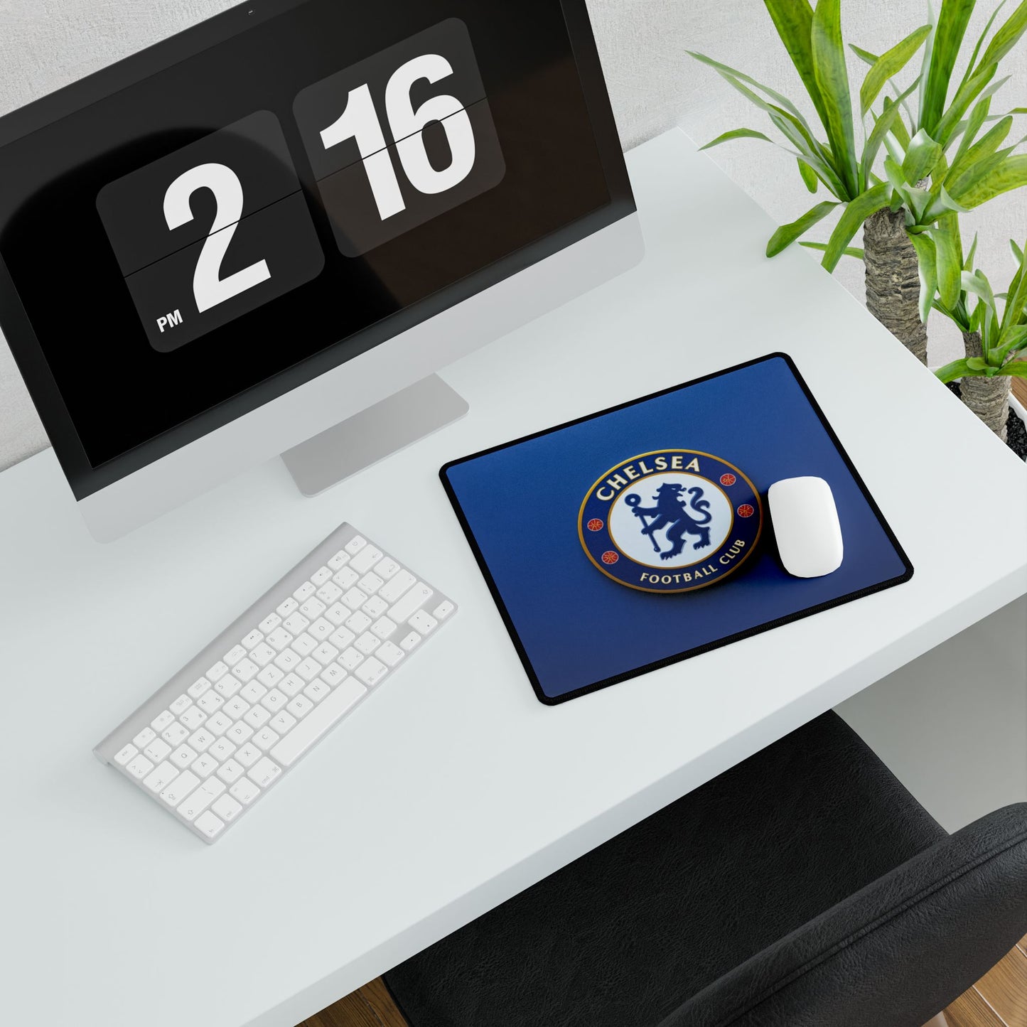 Chelsea Football Club Desk Mat - Gaming, Office Decor, Gift for Fans, Custom Desk Accessories, Mouse Pad
