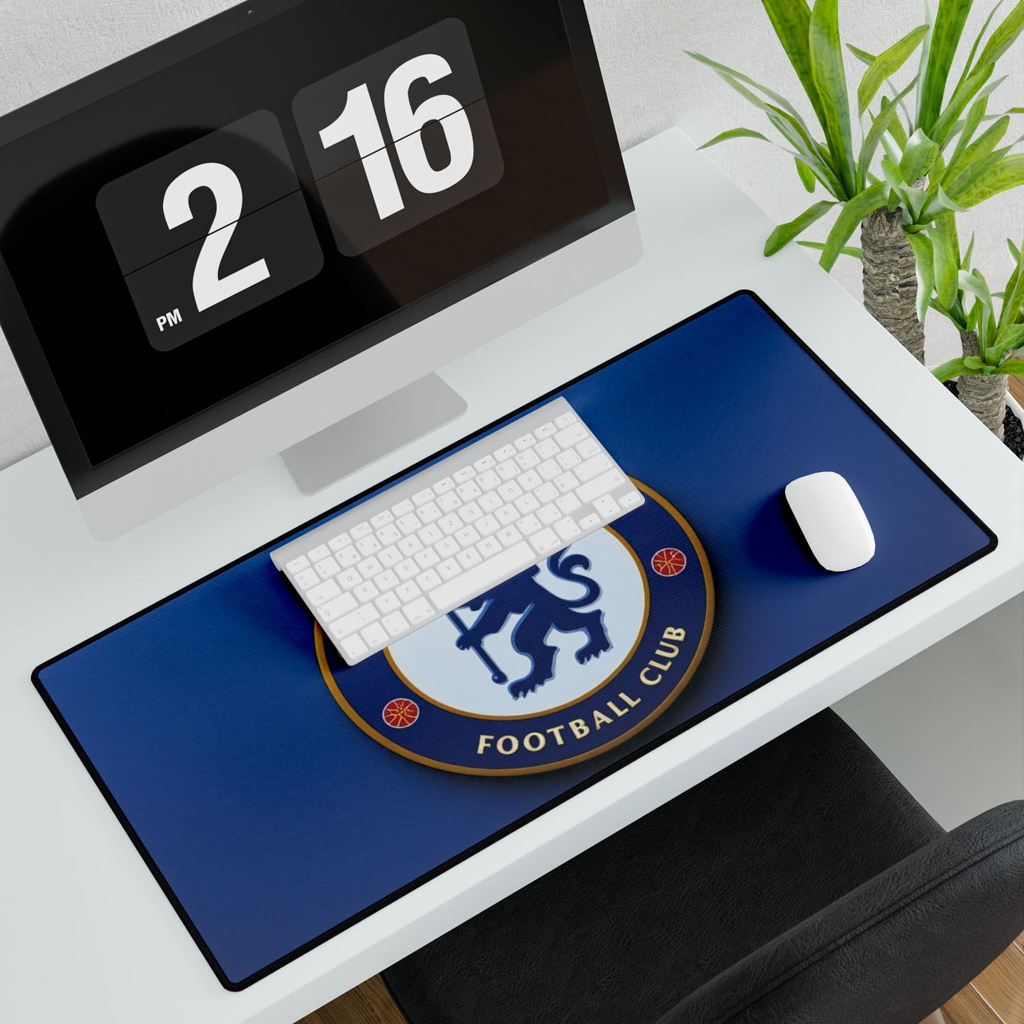 Chelsea Football Club Desk Mat - Gaming, Office Decor, Gift for Fans, Custom Desk Accessories, Mouse Pad