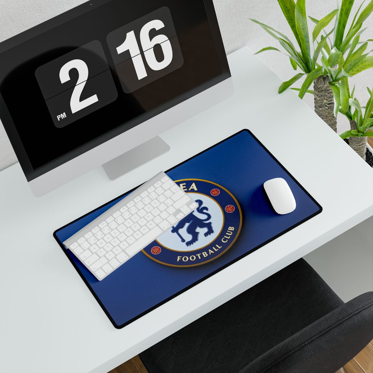 Chelsea Football Club Desk Mat - Gaming, Office Decor, Gift for Fans, Custom Desk Accessories, Mouse Pad