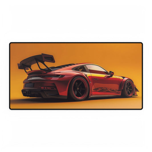 Porsche 911 GTS cinematic Desk Mat | Racing Car Mouse Pad