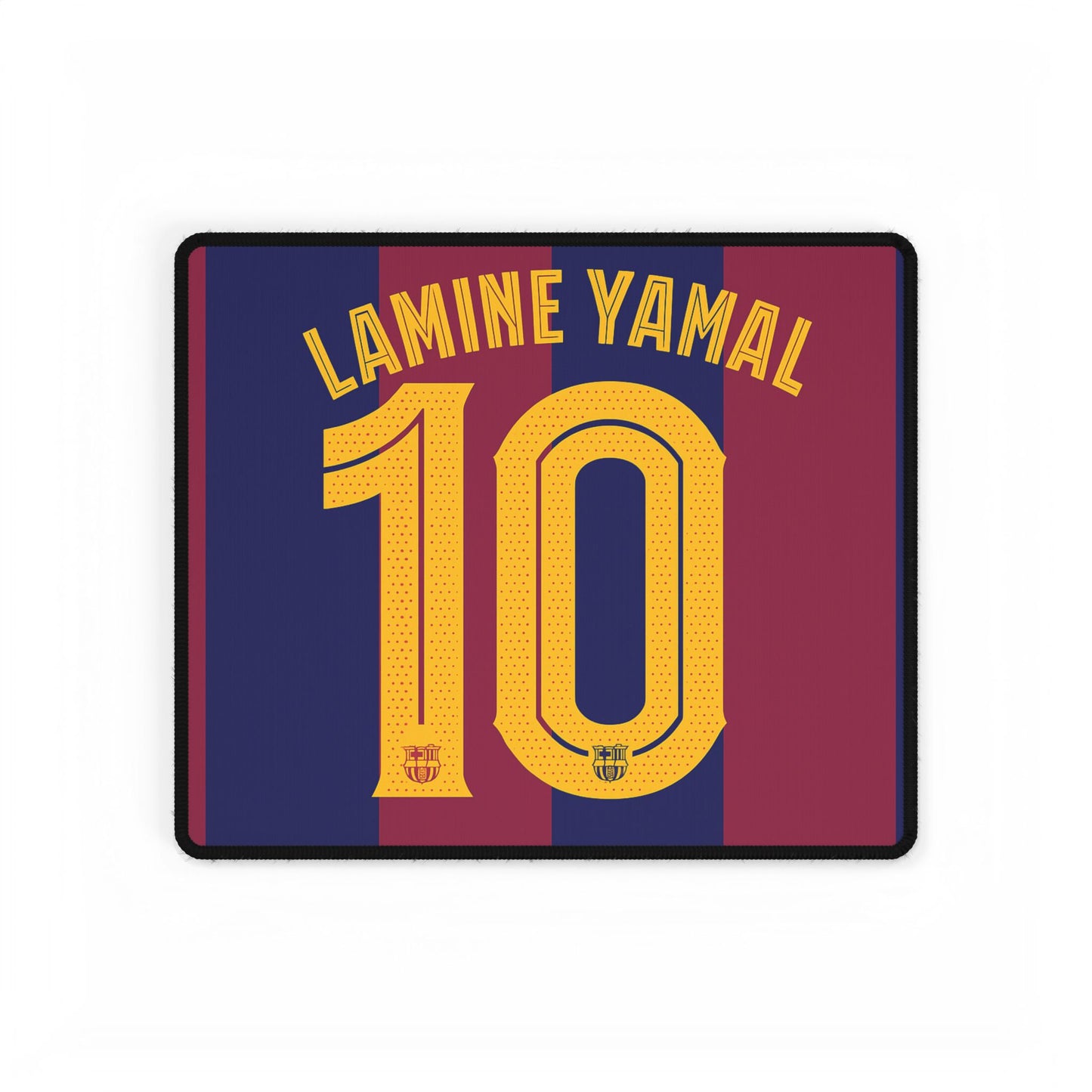 Yamal Barcelona Jersey T-Shirt Desk Mats, Football Fan Merch, Soccer Tee, Sportswear, Team Apparel, Athletic Top