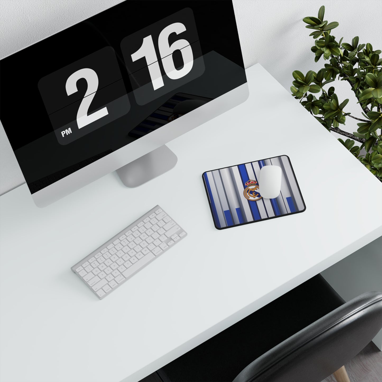 Real Madrid Non-Slip Gaming Mouse Pad, Desk Accessory, Gamer Gift, Office Decor, Computer Accessories
